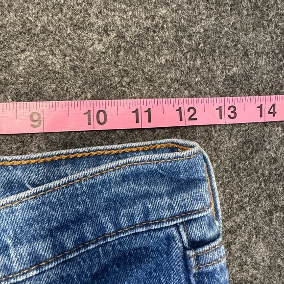 LEVI'S ribcage straight ankle jeans in jazz pop (sz25) - Picture 6 of 8